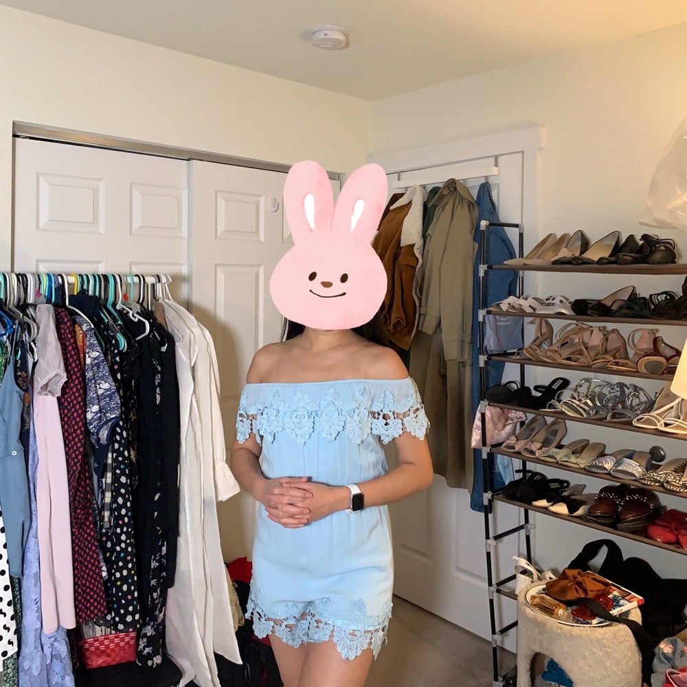 Francesca’s Blue Romper